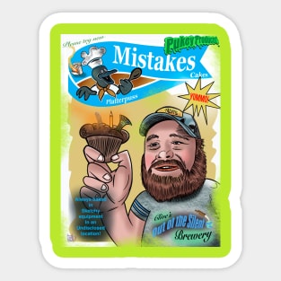 Pukey Puducts 34 “Mistakes Cakes” Sticker